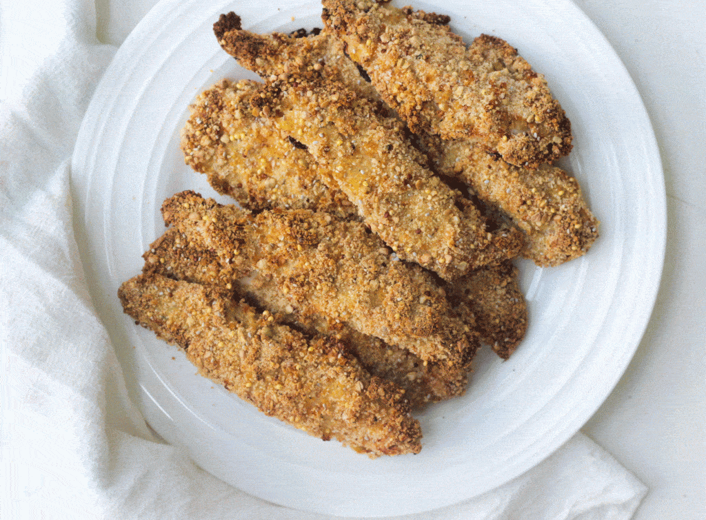 Healthy Baked Chicken Tenders Recipe | Super Seed, Ancient Grain
