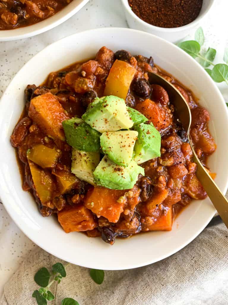Healthy Turkey Sweet Potato Chili Three Ways – Instant Pot, Slow Cooker, and Stovetop