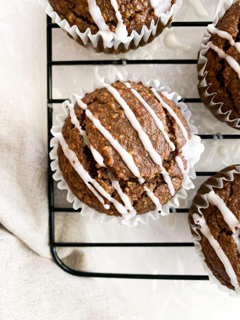 Blender Healthy Gingerbread Muffins that are Vegan and Gluten-Free