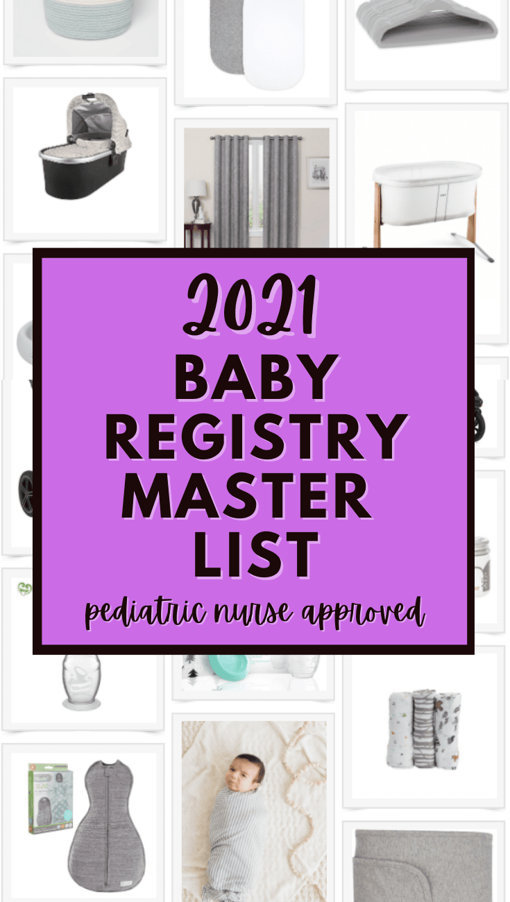 Must Have Baby Registry Items 2021 (Pediatric Nurse Approved!)