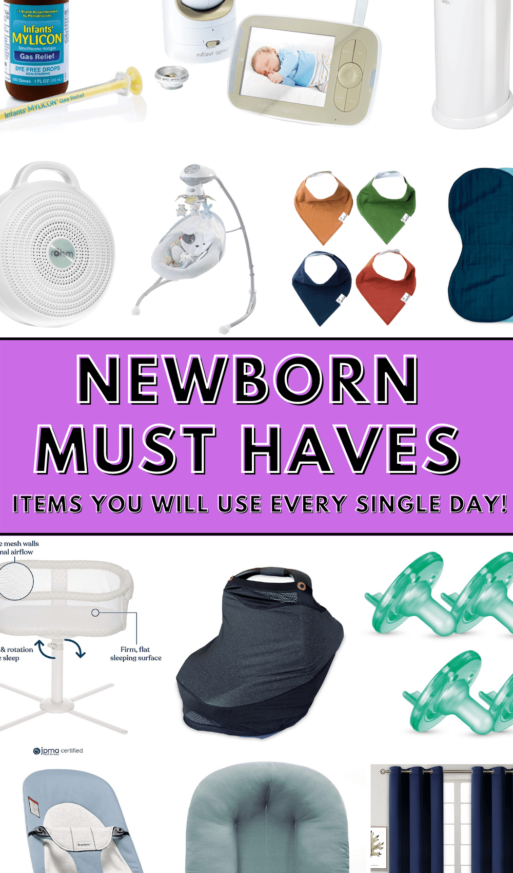 Newborn Must-Haves \ The Things You Actually Use - SBK Living