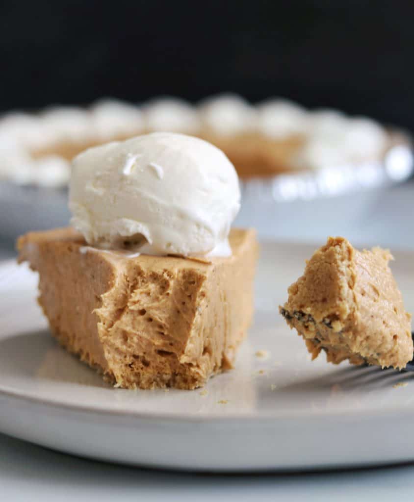 no bake pumpkin pie cheesecake