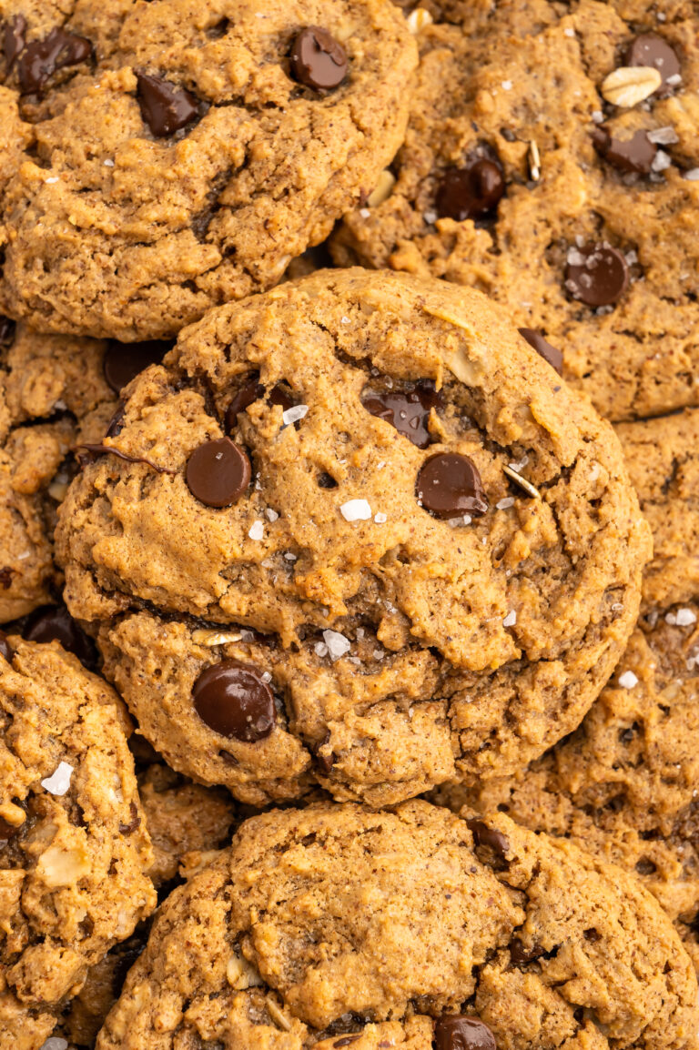 Almond Butter Chocolate Chip Cookies.