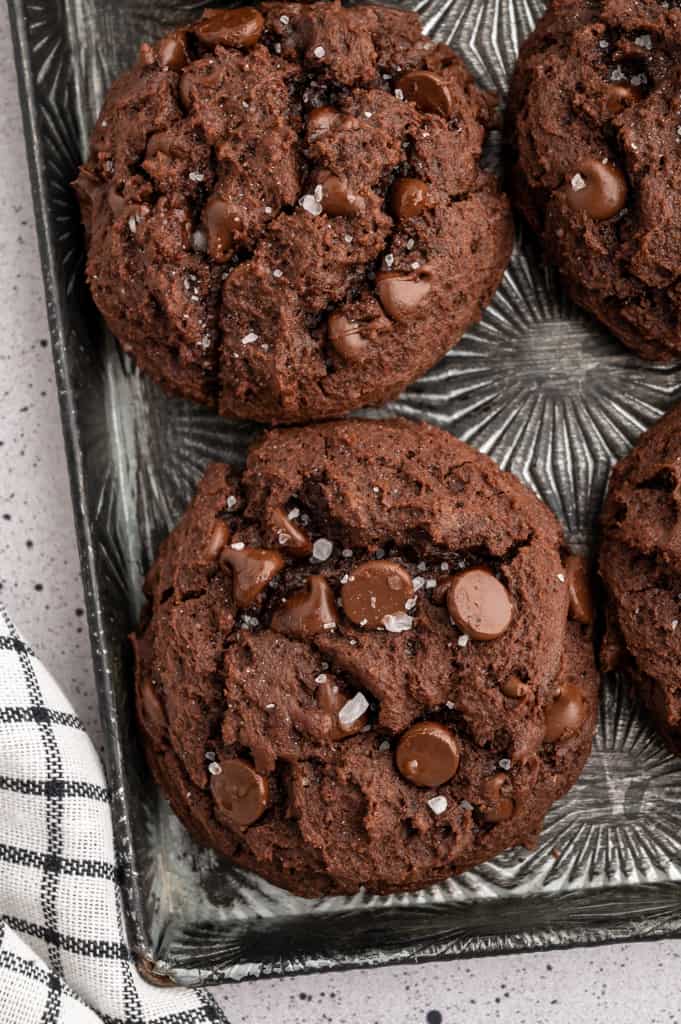 Chocolate Pudding Cookies